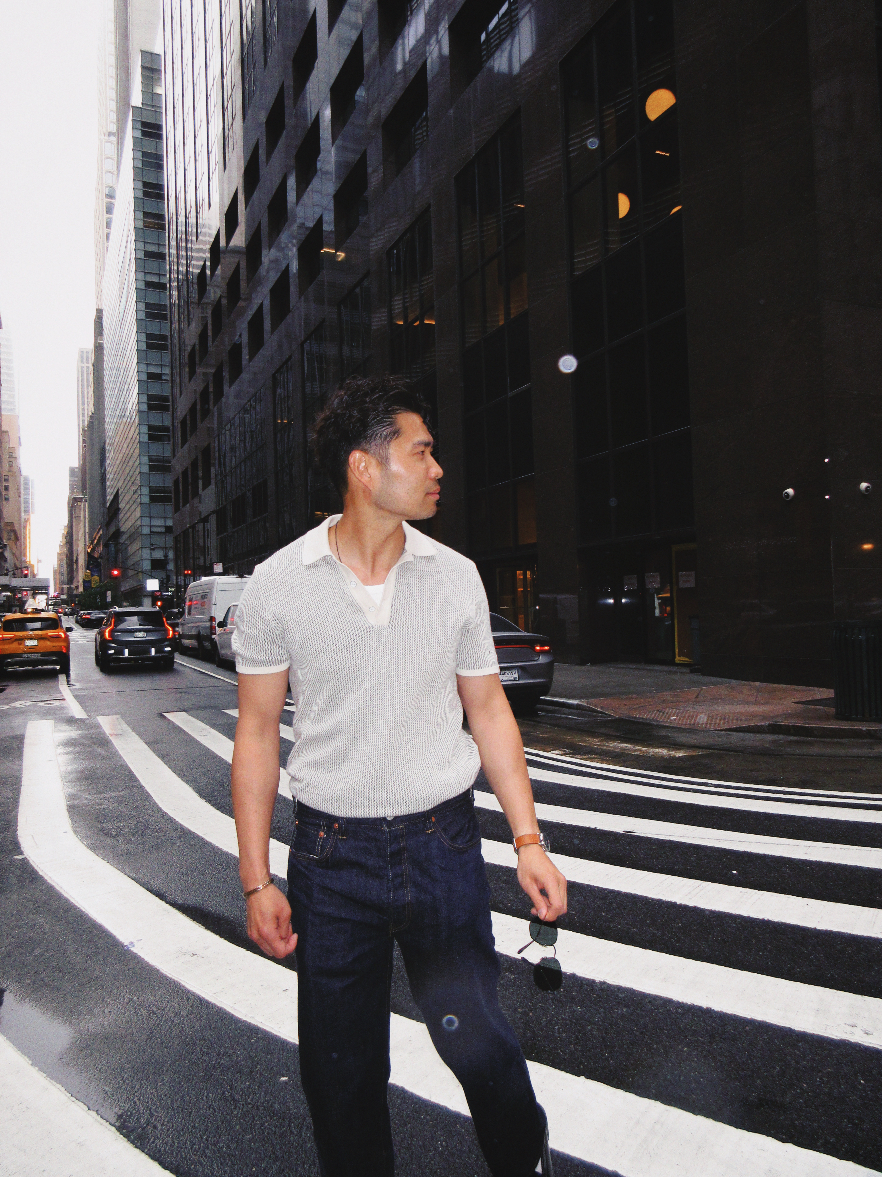 Street style, Midtown crosswalk